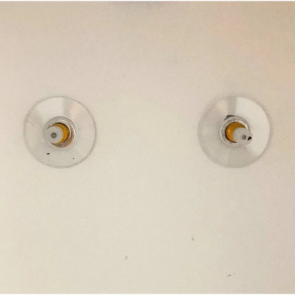 Betsey Johnson Black Cat Iridescent Pave Rhinestone Earrings in Gift Box - Picture 7 of 7